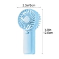 thumbnail image 3 of Cevemin Portable Handheld Fan - Battery-Powered Mini Desktop Fan with Hanging Hole for Personal Cooling at Home Office Travel Outdoor, 3 of 9