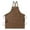 Brown, variant on BallsFHK Home Garden Waterproof Oxford Cloth Work Apron Work Apron With Pocket