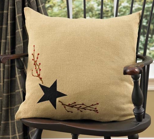 primitive couch pillows