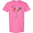 thumbnail image 3 of Inktastic Pink Flamingo T-Shirt, 3 of 5