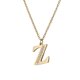 thumbnail image 1 of Características del collar de estilo europeo y estadounidense de la joyería de letras de moda prominente tridimensional collar de pareja universal para hombres y mujeres, 1 of 6