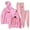 Pink, variant on Sombr The Late Nights And Young Romance Tour Hoodie Pants Two Piece Set Sweatshirts Sweatpants Women Men's Set