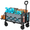 Gray, variant on CHITOOMA Collapsible Wagon Cart with Expandable Storage & Locking Front Wheels,360LBS Portable Foldable Wagon for Beach, Camping, Shopping