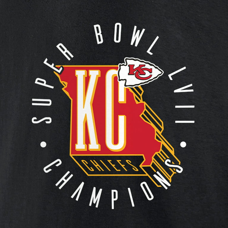 Men's Fanatics Branded Black Kansas City Chiefs Super Bowl LVII