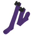 thumbnail image 3 of BLOCLOALO Thigh High Stockings Over the Knee Socks Womens Long Socks Pure Color Socks Thigh High Socks Over the Knee Socks Knitted Thigh High Socks Thick Comfortable Socks Warm Socks Purple One Size, 3 of 3