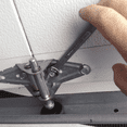 thumbnail image 4 of 10 Rouleaux de Porte de Garage en Nylon Noir 2 Pouces, Tige 4 Pouces, Utilise 6200- Roulements de Précision à Double Joints, 10 Rouleaux x Rouleau de Porte de Garage, Noir, 4 of 6