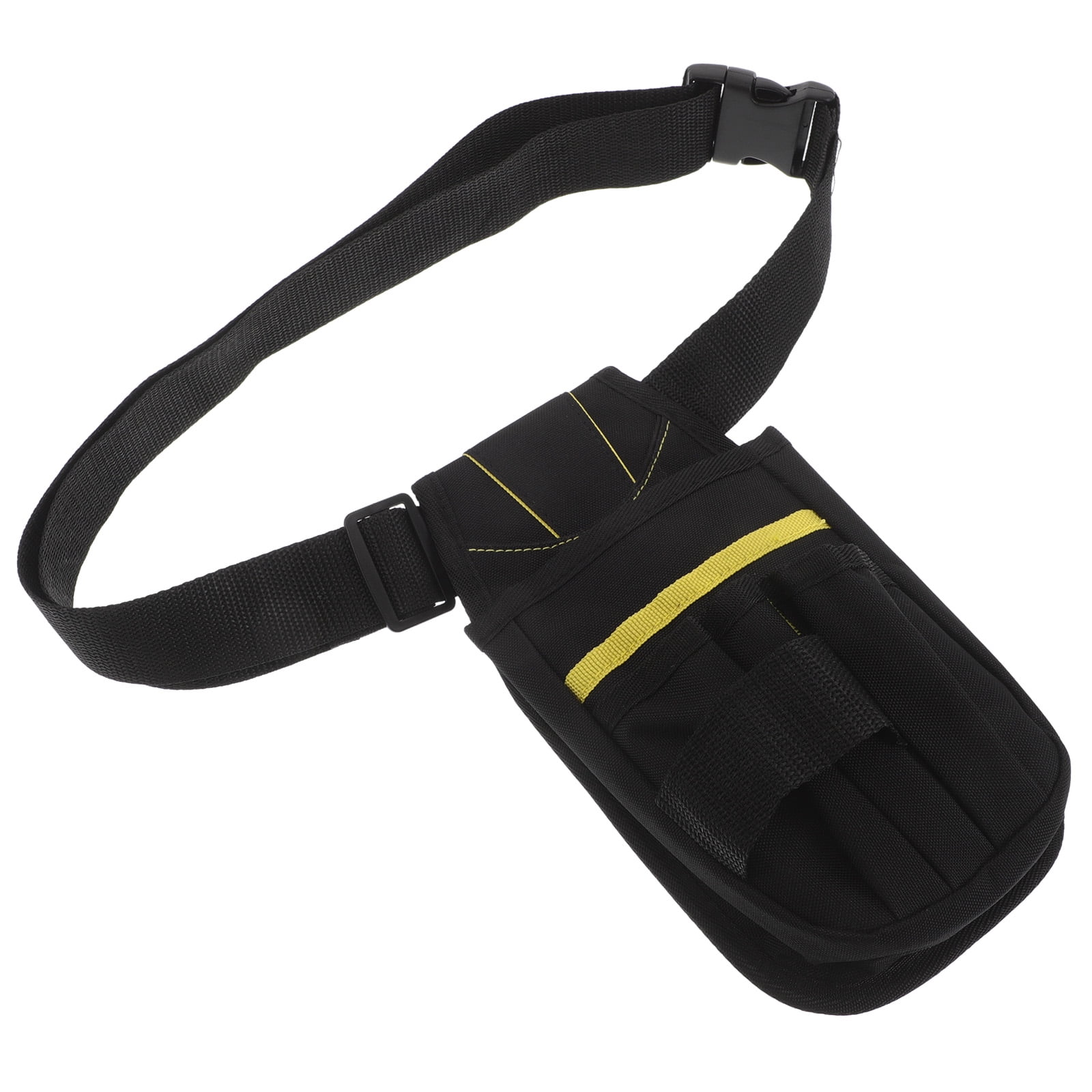 RENACLIPY Black Tool Pouch Organizer, Lightweight Storage Bag for Tools and Accessories, Portable and Practical