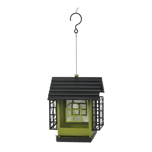 Comedero para Pájaros para Decoración Exterior, Contenedor de Comida para Pájaros para Patio Trasero Y Exterior.