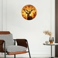 thumbnail image 3 of Battery Operated Analog Wall Clocks Non-Ticking Silent Modern Clock Decorative for Home,Office-Stag Standing In Front Of A Forest At Sunset(12inch), 3 of 4