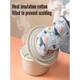 thumbnail image 5 of Heat Resistant Oven Gloves 2 Pieces, Kitchen Cooking Microwave Oven Mitts with Non-Slip Grip, Thermal Insulated Pot Holders for Baking and Grilling, Protective Cooking Gloves for Safe Food Handling, 5 of 8