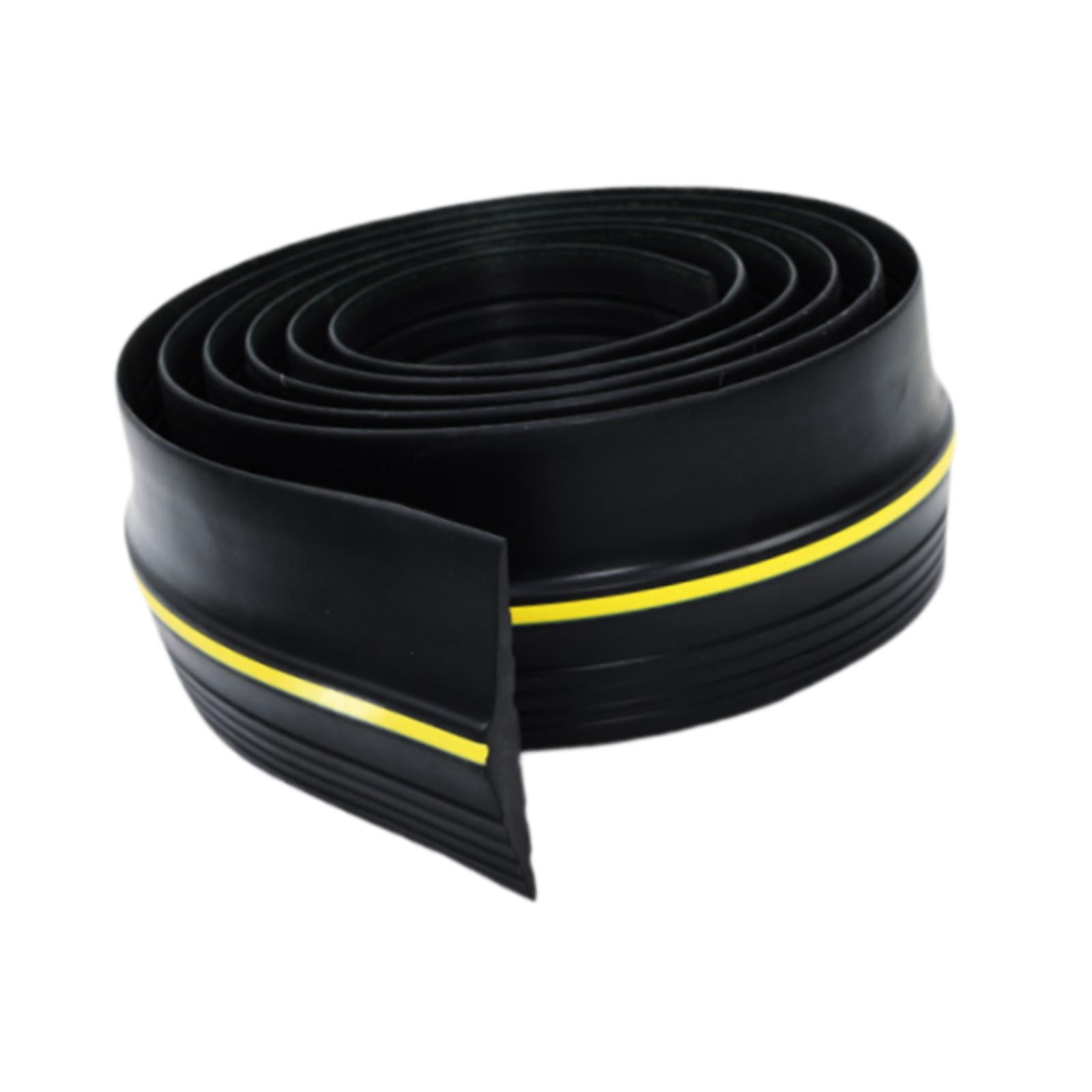 Baoblaze Garage Door Bottom Threshold Seal Strip Replacement Strip Multipurpose, Waterproof Weatherproofing DIY Garage Door Seal Strip 500cm Single Nonslip