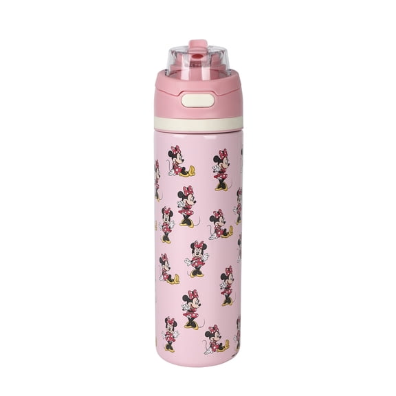 Minnie Mouse Classic AOP Water Bottle 24 oz Stainless Steel