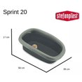 thumbnail image 2 of Arenero de Lujo Stefanplast Sprint 20 58x39x17 cms, 2 of 4