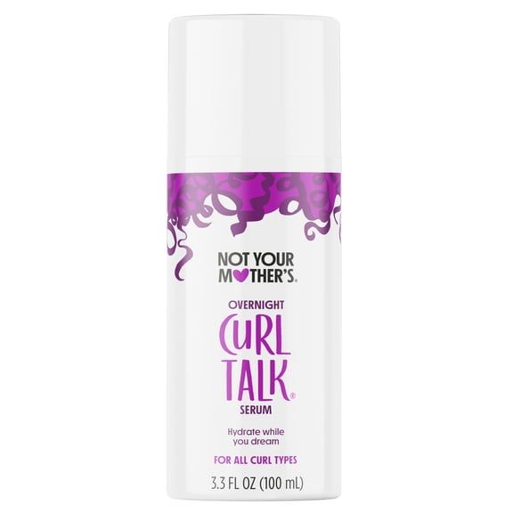 Not Your Mother's Curl Talk Overnight Sleep Serum for Deep Hydration, 3.3 fl oz