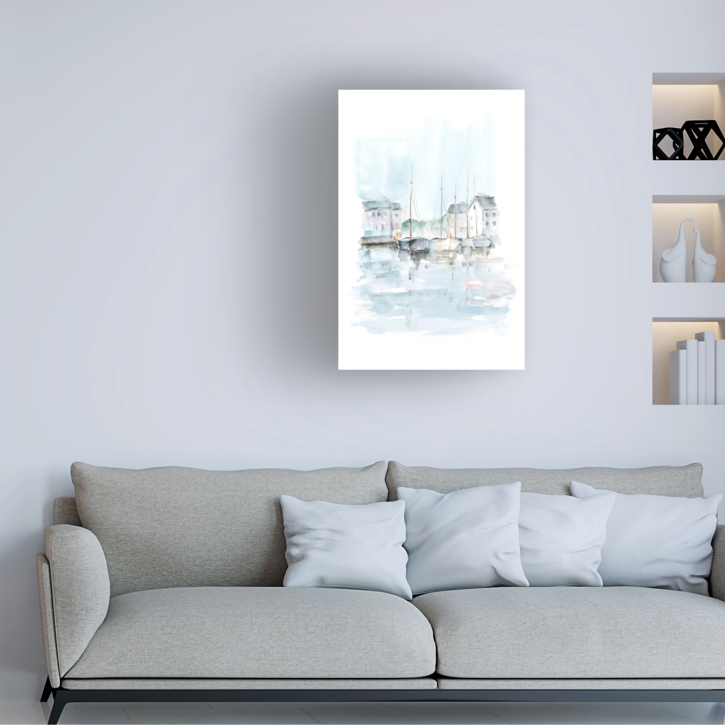 Ethan Harper 'New England Port II' Canvas Art