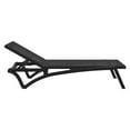 thumbnail image 2 of Compamia Pacific Chaise Lounge with Black Sling in Black, 2 of 13