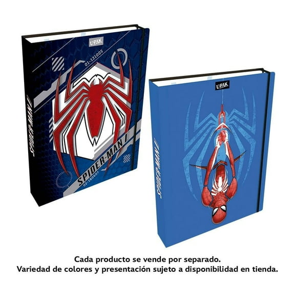Carpeta Upak Prorfesional Spiderman 40h Varios Modelos 1 Pieza