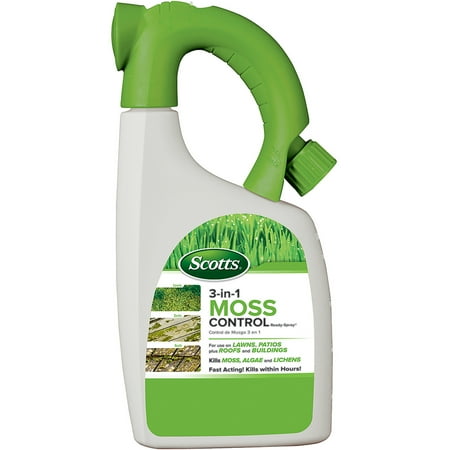 Scotts 3-in-1 Moss Control Ready-Spray 32 fl oz