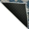 thumbnail image 3 of Addison Rugs Chantille Indoor/Outdoor Traditional Medallions Navy Washable Rectangle Rug, 2'6" x 3'10", 3 of 6