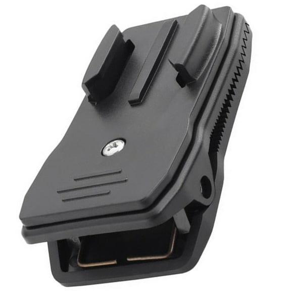 NICEXMAS Black Backpack Camera Clip Mount with 360 Degree Rotation for Shoulder Strap Outdoor Use