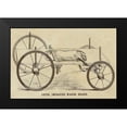 thumbnail image 2 of Inventions 14x11 Black Modern Framed Museum Art Print Titled - Letts Improved Wagon Brake, 2 of 5