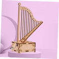 thumbnail image 3 of unbranded 1 Set Musical Boxes in Wooden Material for Holiday Season Room Decoration, 3 of 8