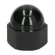 thumbnail image 4 of 10 Uds. Cubiertas de tuercas hexagonales tapas de cúpula de protección Hardware de sujeción negro de plástico suministros industriales M4, 4 of 14