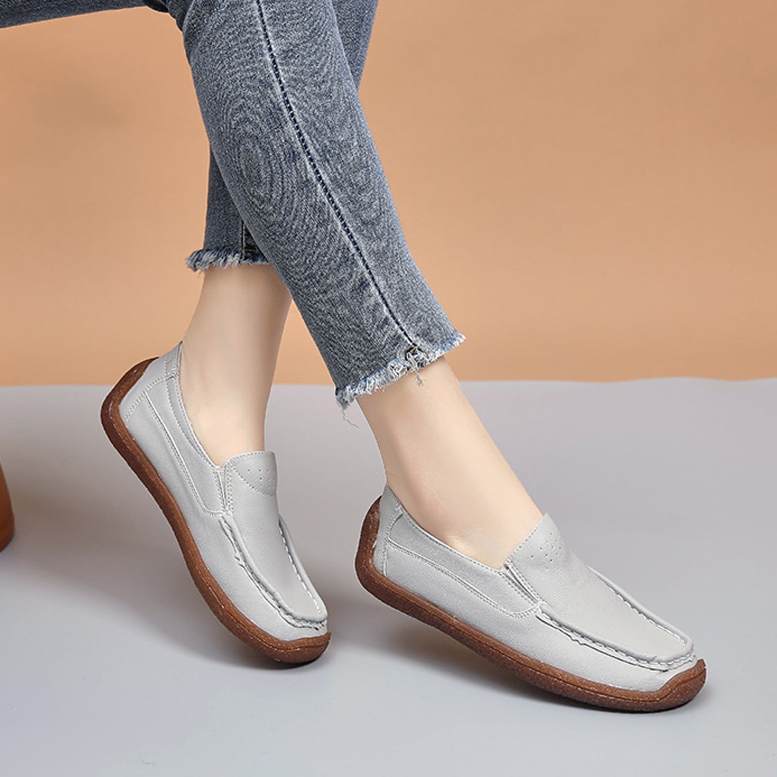 Grey business casual shoes online