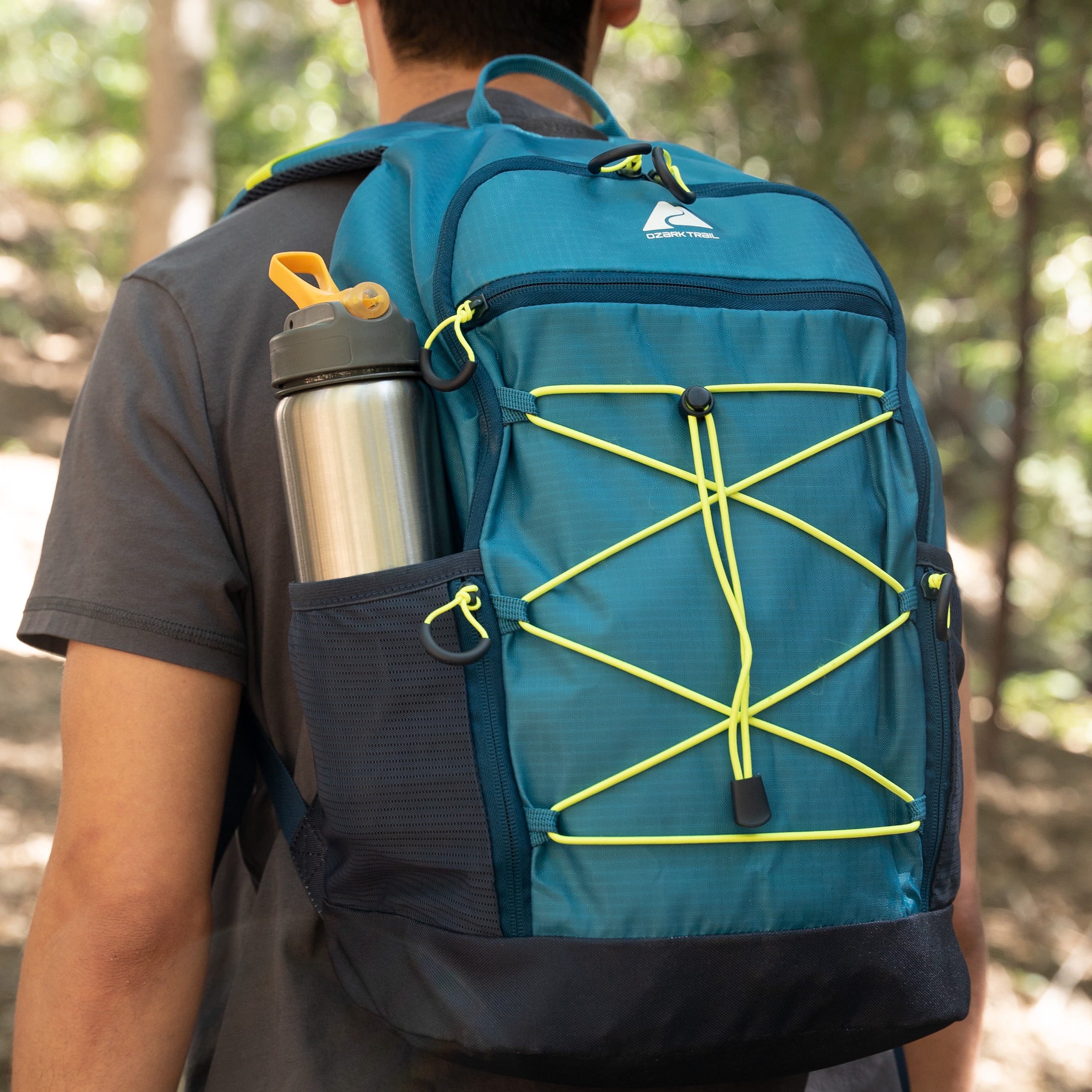 Ozark Trail Fjord Blue 20.5-Liter Lightweight Unisex Backpack