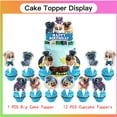 thumbnail image 3 of Puppy Dog Party Supplies Decor 1st Kit Balloons Birthday Cake Topper Banner Backdrop Decorations, 3 of 6