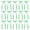 Green, variant on Uxcell 20 Pcs Bow Cake Bowknot Decorations, 3x5.7 Inch Satin Bowknot for Cake Dessert Craft DIY, Light Blue