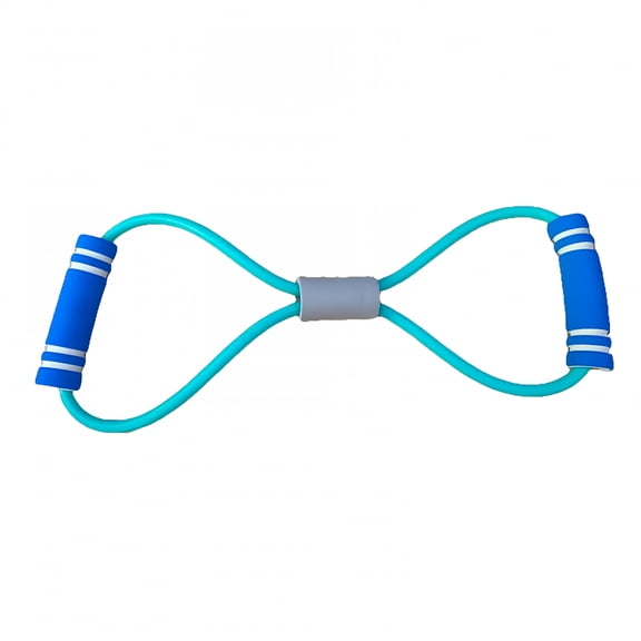 BESTSKY Fitness Resistance Bands with Handles, Resistance Band with Handles, Exercise Tube Band for Arm and Shoulder Stretch, Strength Training, Flexibility, Exercise Elastic Rope for Home, Gym