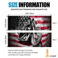 thumbnail image 3 of Vintage American Flag Motorcycle & Car Vinyl Wrap - Heavy-Duty PVC Waterproof Self-Adhesive Scratch-Resistant Hood Sticker with Glossy Finish, Fit for Cars, Trucks, SUVs - Motorcycle-Themed Decoratio, 3 of 6
