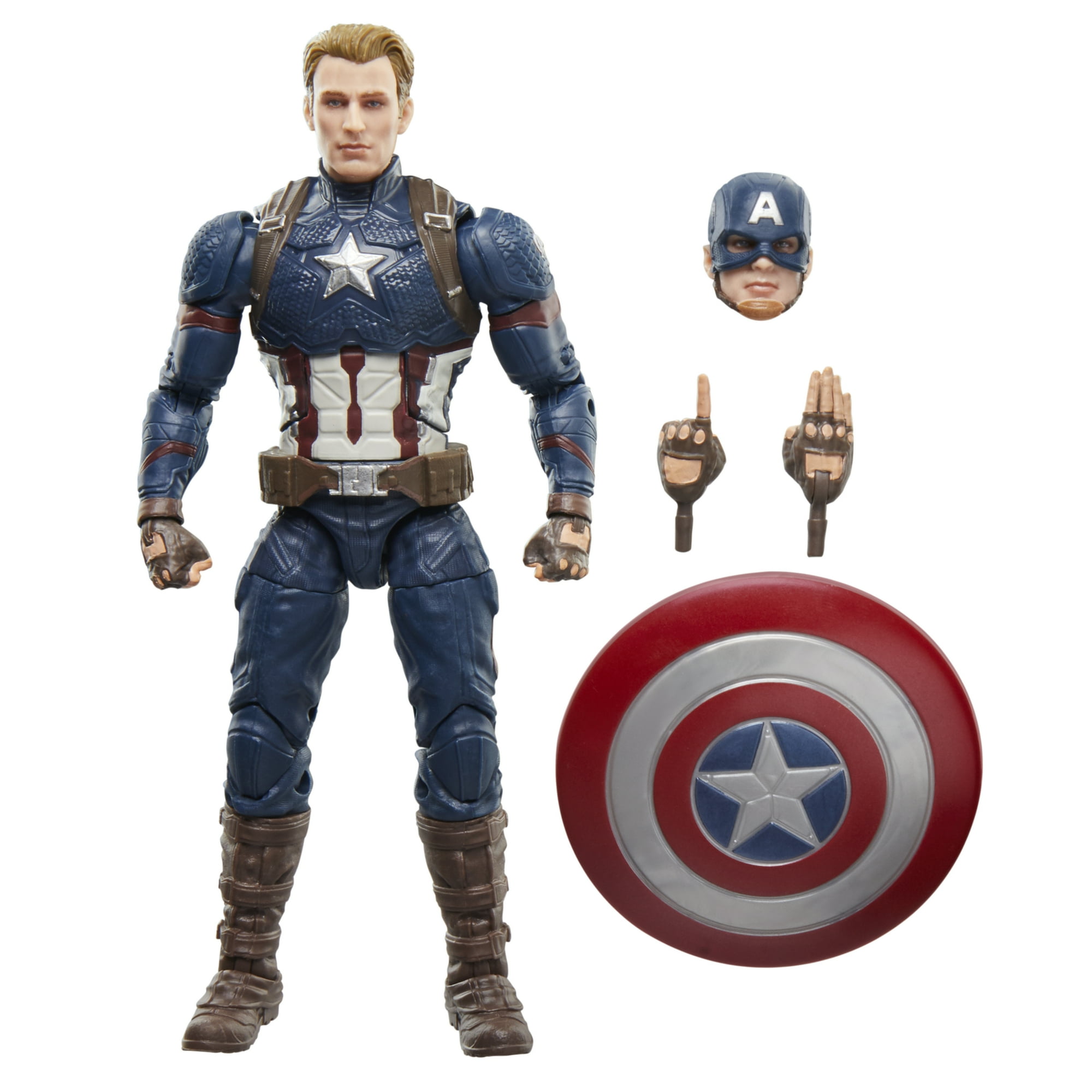 Marvel Legends Series Captain America, Avengers: Endgame Collectible Action Figure (6”), Birthday Gifts, Ages 14+