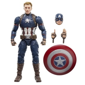 Marvel Legends Series Captain America, Avengers: Endgame Collectible Action Figure (6&rdquo;), Birthday Gifts, Ages 14 
