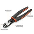 thumbnail image 6 of PLIER,8",DIAGONAL CUTTING,CUSHION GRIP, 6 of 7