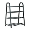 thumbnail image 1 of A-Shaped 4-Tier Shoe Rack, Heavy-Duty Metal Frame for Bedroom or Entryway, Rust-Resistant Design with Slatted Shelves, Compact Storage for Shoes or Accessories, 1 of 6