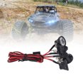 thumbnail image 4 of Luz LED Para Coche RC, Faros 4 LED, Focos De Alto Brillo Con ángulo Ajustable, Para 1:10 RC Crawler Axial SCX10 90046 Wraith RR10 MST Redcat, 4 of 7