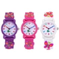 thumbnail image 4 of 3D Lovely Cartoon Butterfly Watch for Kids Waterproof PVC Watch for Girl and Boy, 4 of 8