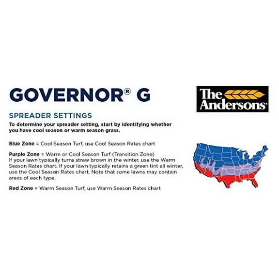 The Andersons Governor G Granular Lawn Growth Regulator - Covers up to 20,000 sq ft (34 lb)