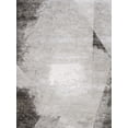 thumbnail image 6 of Pasargad Home Astrid 5' x 8' Hand-Tufted Bamboo Silk and Wool Brown/Green Rug - All Ages, Indoors, 6 of 6