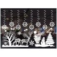 thumbnail image 1 of Pegatinas de Papá Noel, pegatinas de ventana de muñeco de nieve, copo de nieve, árbol de Navidad, pegatinas de Navidad, pegatinas de ventana de decoración de bricolaje, estilo 13, 1 of 4