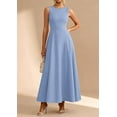 thumbnail image 6 of PRETTYGARDEN Women's Summer Tank Maxi Dress Spring Sleeveless Swing A Line Long Flowy Elegant Cocktail Dresses Pockets, 6 of 9