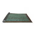 thumbnail image 2 of Ahgly Company Indoor Square Abstract Light Blue Modern Area Rugs, 7' Square, 2 of 4