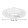 thumbnail image 2 of Phenofice 4pcs Wall Heater Cover Wall Hole Decorative Cover White Plastic Easy Installation For Decorators, 2 of 8
