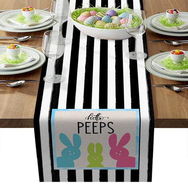Suministros de decoración para el hogar de Pascua Manteles de tela Manteles creativos de Pascua Wmkox708yii hfskjfh701