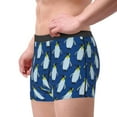 thumbnail image 2 of Gukieu Beautiful King Penguin Pattern Print Men's Boxer Briefs, High Elastic Moisture Wicking Boxer Briefs Underwear-Large, 2 of 5