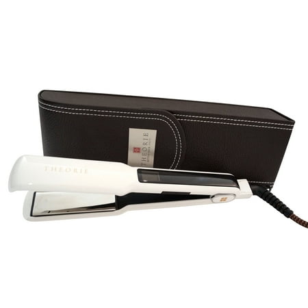 Theorie Saga Classic Titanium Flat Iron White, 1 1/2"