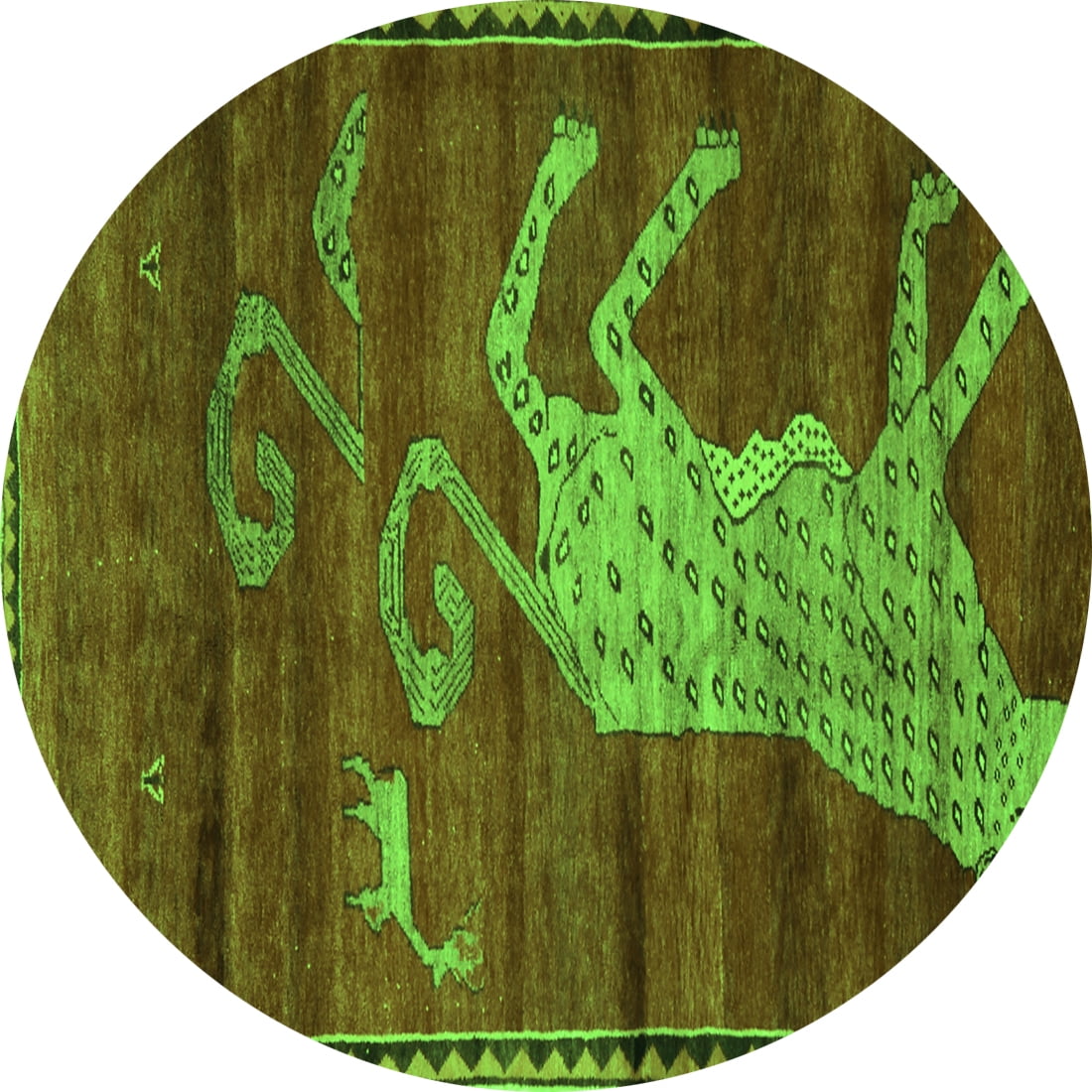 ahgly-company-machine-washable-indoor-round-animal-green-traditional