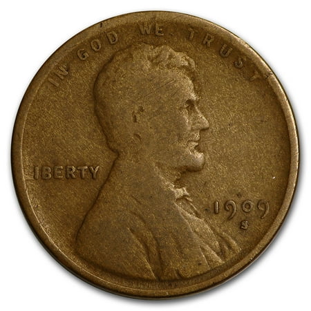 U.S. Mint 1909-S Lincoln Cent collectable Coin (Good)
